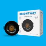 3 Watts 1.5 Inch COB Spot Light Black Body LED